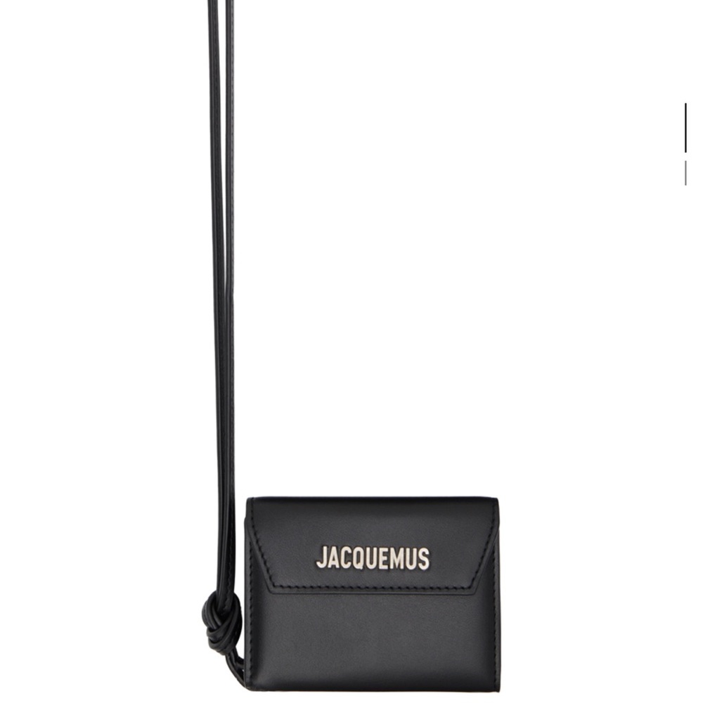 Jacquemus Black Les Classiques Porte Wallet